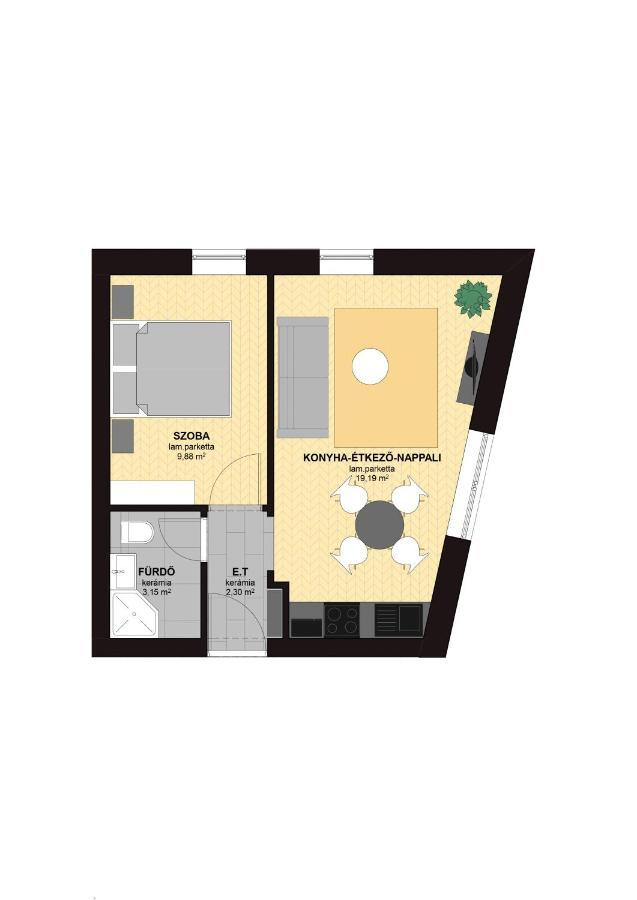 Dotis Apartman Тата Экстерьер фото