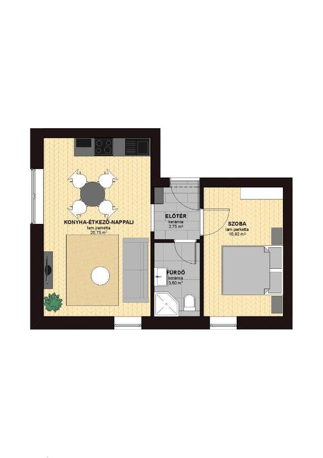Dotis Apartman Тата Экстерьер фото
