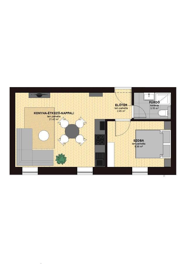 Dotis Apartman Тата Экстерьер фото