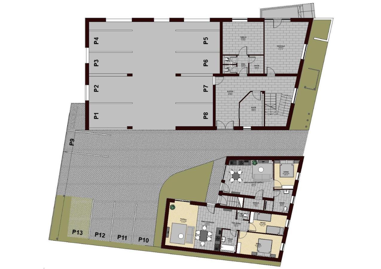 Dotis Apartman Тата Экстерьер фото