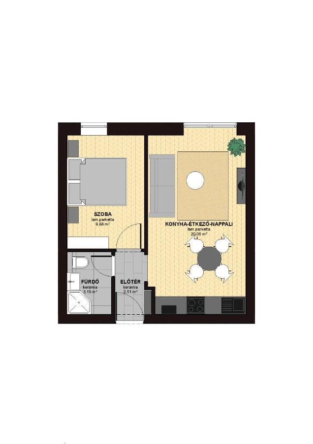 Dotis Apartman Тата Экстерьер фото
